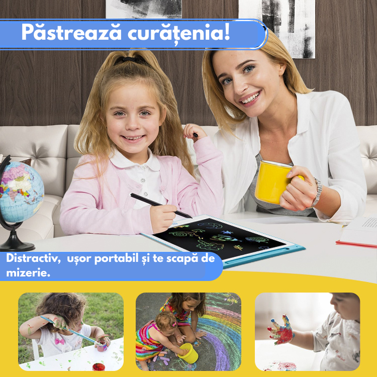 ScrieSmart - Cea mai practică tabletă de desenat pentru copii